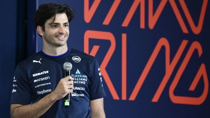 Carlos Sainz, en la presentación del MadRing