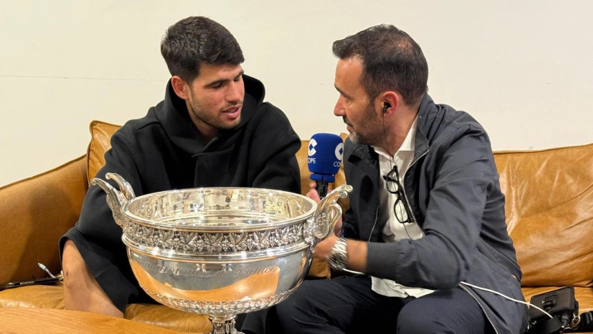 Entrevista de Juanma Castaño a Carlos Alcaraz