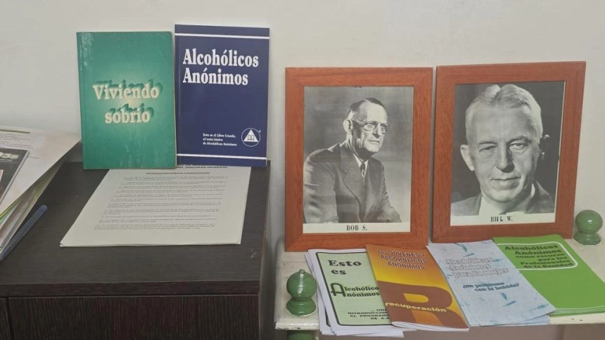 Gloria y Antonio, participantes Alcohólicos Anónimos León