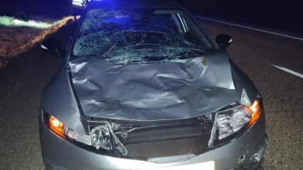 El fatal accidente en la carretera de Castilla y León que quedó en un susto: “Tuve mucha suerte”