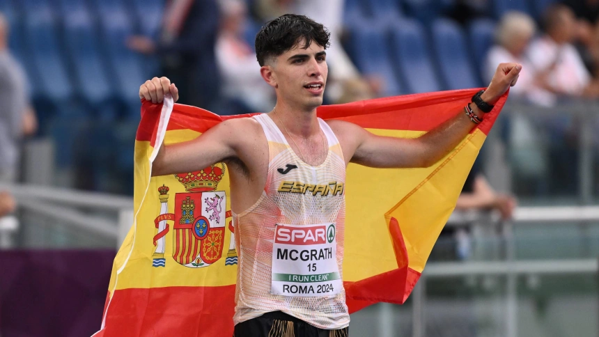 Paul McGrath en el Europeo de Roma