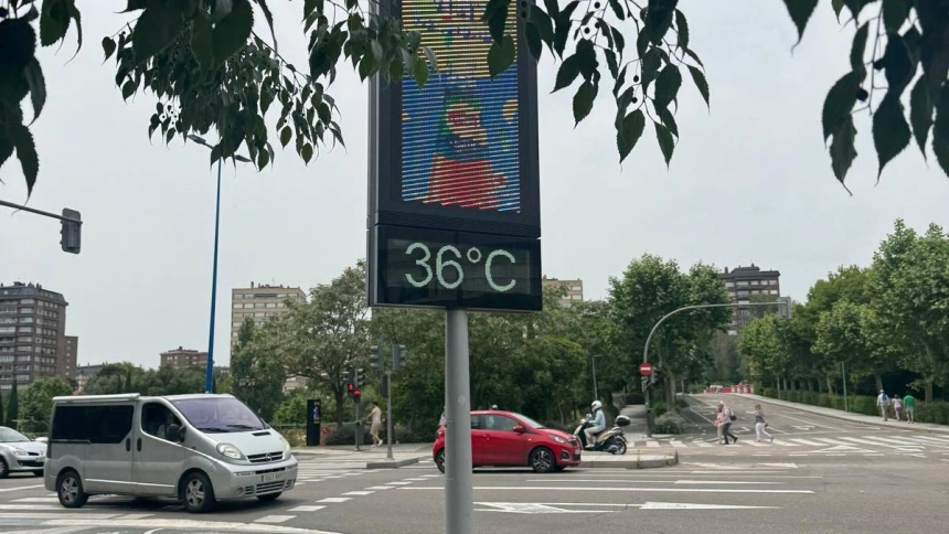 Ola de calor en Valladolid