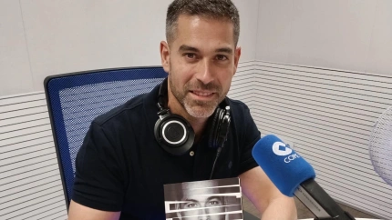 Pablo Ojeda, en los estudios de COPE