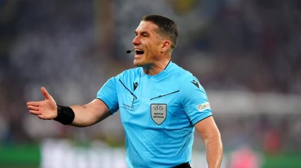 Istvan Kovacs dirigió la final de la Champions entre Inter y PSG
