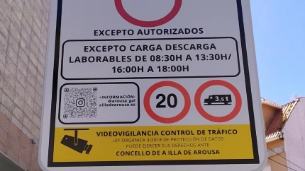 Control de matrículas en A Illa de Arousa