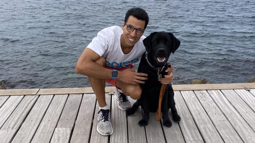 Munar, con Cayden, en una imagen de archivo