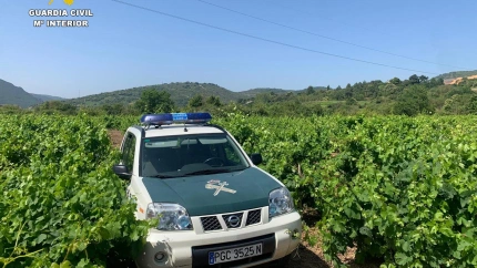 Patrulla de la Guardia Civil de Toral de los Vados (León)