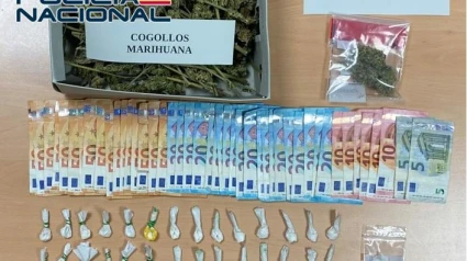 Droga incautada en Almassora por la Policía Nacional
