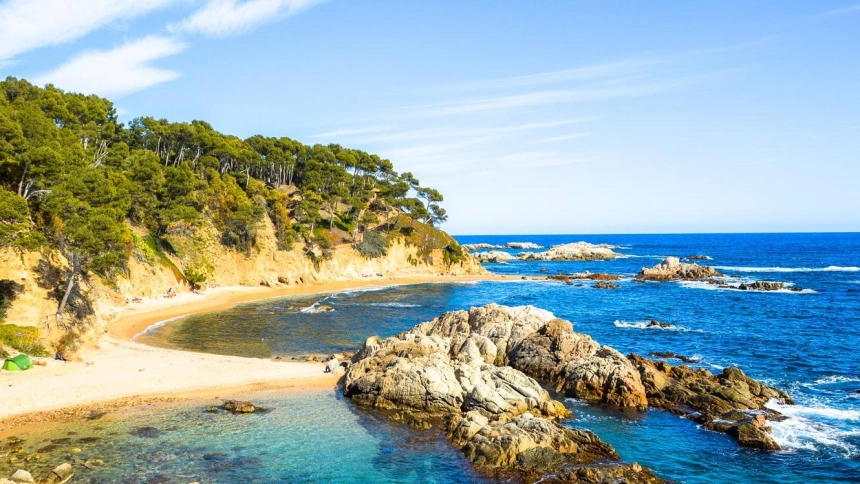 Cala Estreta, Palamós