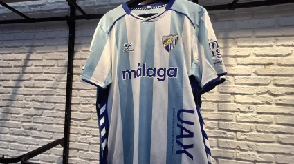 Ésta es la nueva camiseta del Málaga CF para esta temporada 25-26.