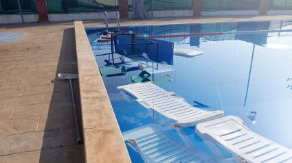 Vandalismo en la piscina de Sant Mateu