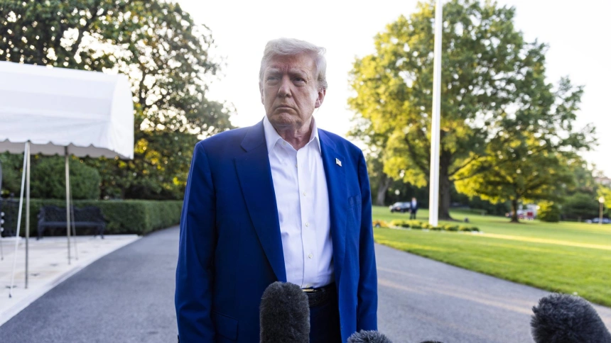 El presidente de Estados Unidos, Donald Trump