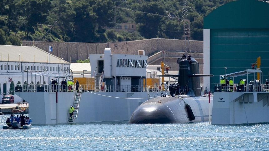 Puesta a flote del S-81