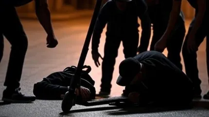 Robo con fuerza de un patinete eléctrico y agresión de madrugada en Palencia