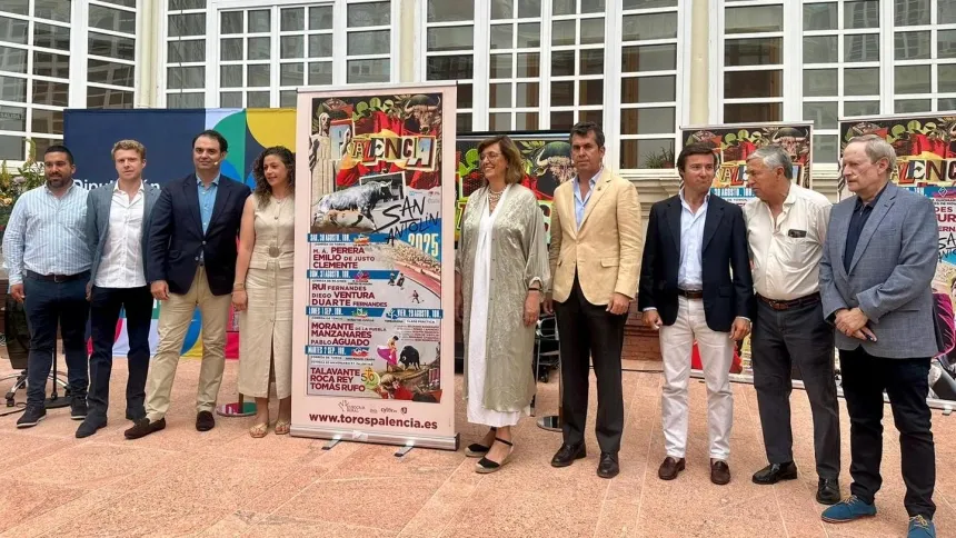 Presentación de los carteles de la Feria de San Antolín 2025 de Palencia