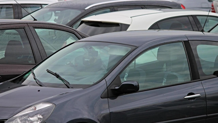 Vehículo estacionado