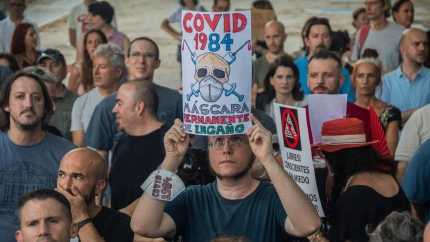 Negacionistas sobre la pandemia del coronavirus