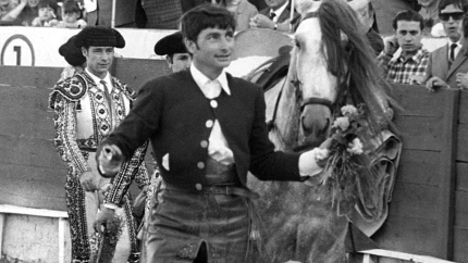 El rejoneador Rafael Peralta