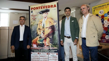 Presentación de los carteles de la Feria de La Peregrina de Pontevedra