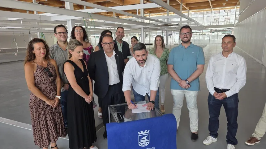 "El edificio ya es nuestro" nos dice el concejal de Urbanismo de Almuñécar sobre el nuevo Mercado Municipal