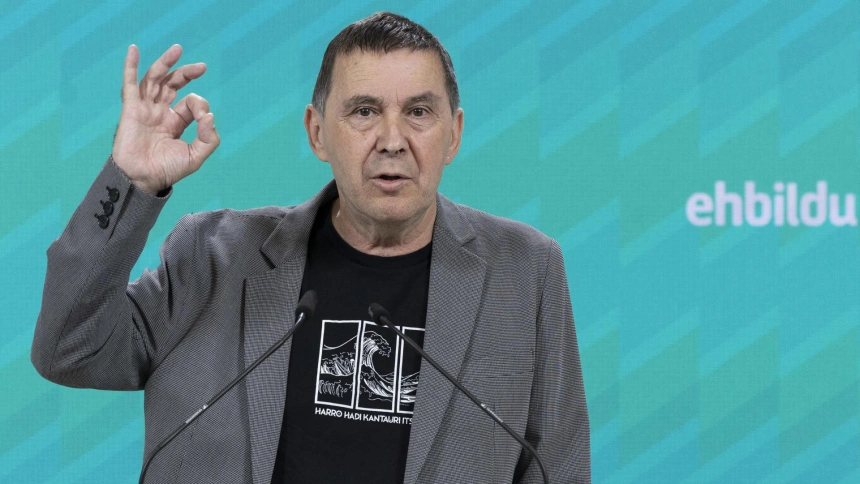 El coordinador general de EH Bildu, Arnaldo Otegi