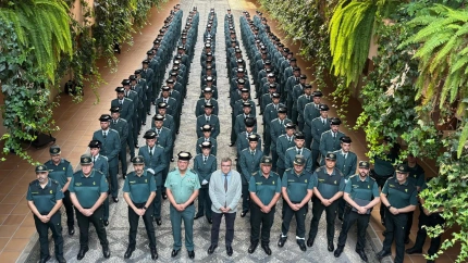 De 142 guardias civiles alumnos que llegan en prácticas a la provincia de Granada, 15 lo harán en Motril