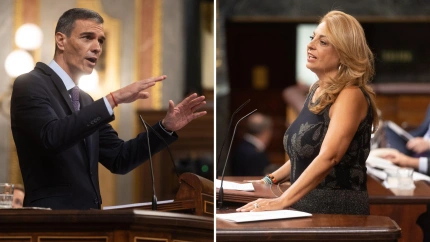 Pedro Sánchez y Cristina Valido