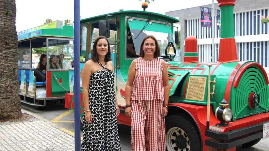 Tren turístico del Grao