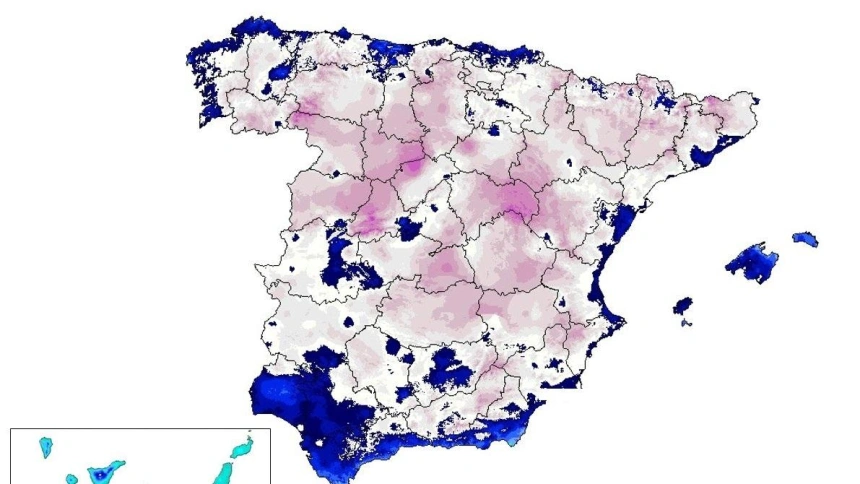 Mapa de temperaturas