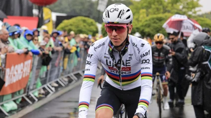 Tadej Pogacar, durante el Tour de Francia