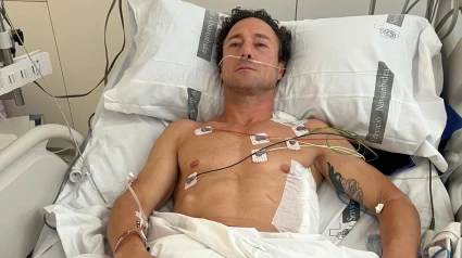 Rafael Rubio Rafaeillo, en la UCI del Hospital Universitario de Navarra