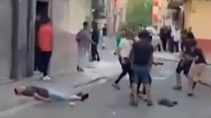 Pelea en Aranda de Duero (Burgos)