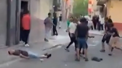 Pelea en Aranda de Duero (Burgos)