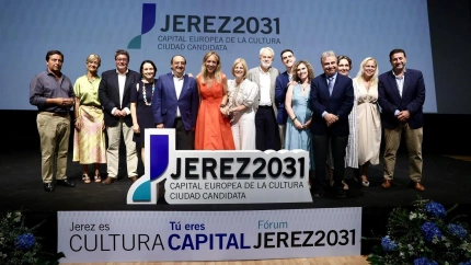 02/07/2025 Fórum Jerez 2031..Con la participación de más de 350 profesionales del ámbito cultural, creativo, patrimonial y educativo de la provincia de Cádiz, se ha celebrado este miércoles Fórum Jerez 2031, un encuentro que marca el inicio de una nueva fase del proceso participativo, ahora de carácter provincial, del proceso hacia el título de Capital Europea de la Cultura en 2031, en los Museos de la Atalaya, espacio emblemático donde hace casi un año Jerez presentaba oficialmente su aspiración al título europeo.POLITICA NACHO FRADE / EUROPA PRESS