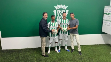 Presentación de Guardiola y Dalisson en el Córdoba CF