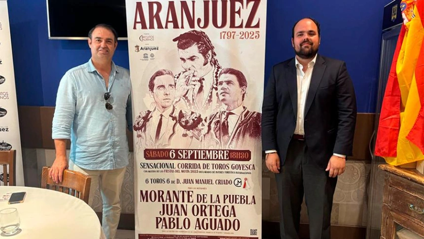 Presentación de la Corrida Goyesca del Motín de Aranjuez