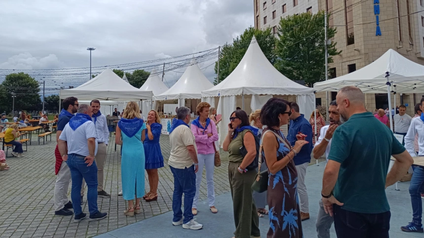 Inauguración de la Feria de Día en Santander