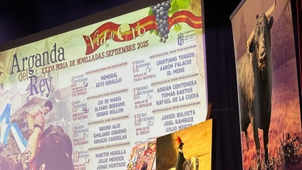 Acto de presentación de los carteles de las novilladas y festejos populares de Arganda del Rey
