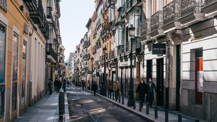 Comunidad de vecinos en Madrid, imagen de archivo