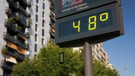 Termómetro de Sevilla en verano