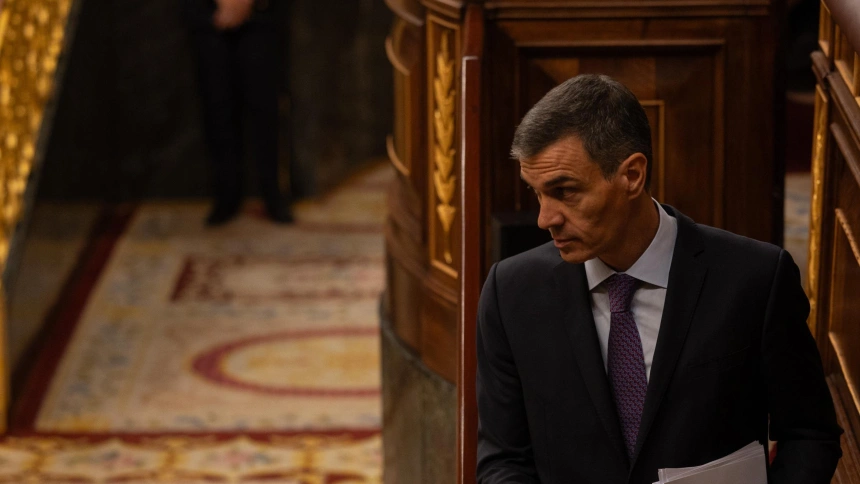 El presidente del Gobierno, Pedro Sánchez