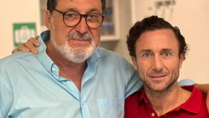 El doctor Robles junto a Rafael Rubio 'Rafaelillo'