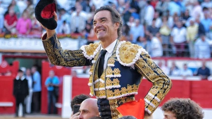 El Cid, en su salida a hombros este viernes en Santander