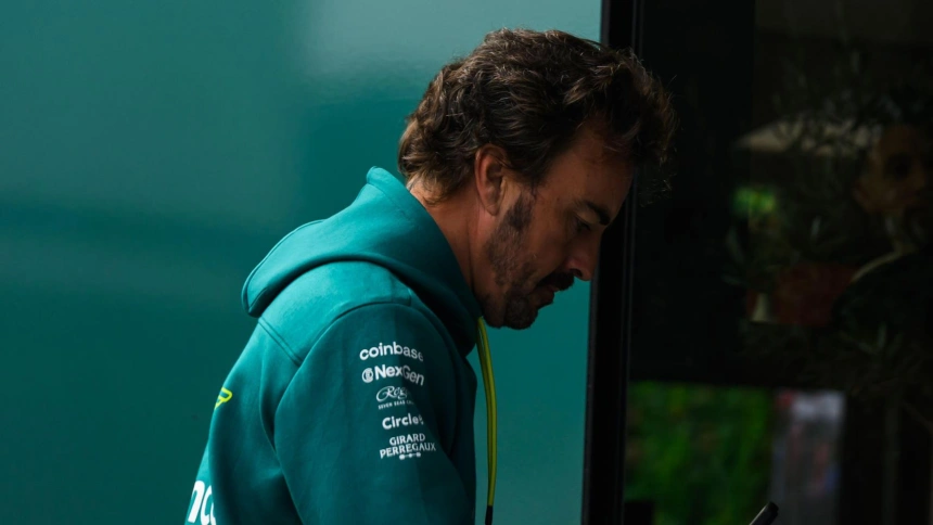 SPA FRANCORCHAMPS, BÉLGICA. 25 DE JULIO DE 2025. FERNANDO ALONSO, DEL EQUIPO DE F1 ASTO MARTIN ARAMCO