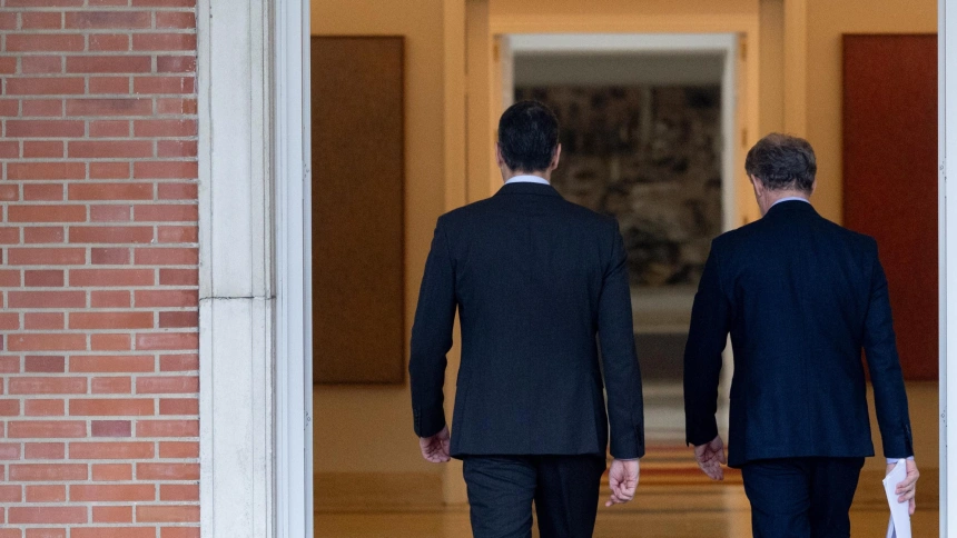 Pedro Sánchez y Alberto Núñez Feijóo