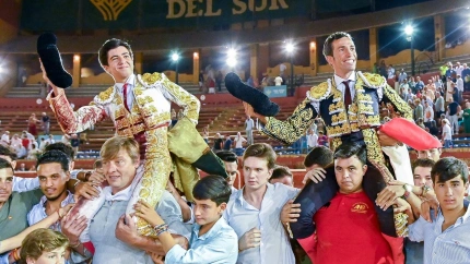 Marco Pérez y David de Miranda, a hombros en Huelva