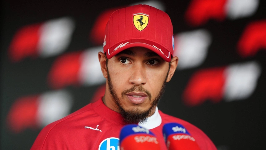 Lewis Hamilton, piloto de Ferrari