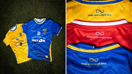 Las camisetas del Gondomar en homenaje a Diogo Jota y su hermano