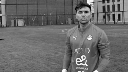 Mohamed Abou el Naga "Bonga", portero egipcio del club Wadi Degla