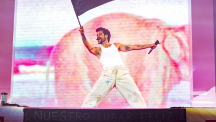 Camilo actúa en el Som Festival Castelló
